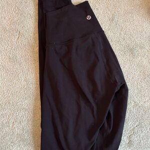 lululemon athletica Black High-Rise Leggings